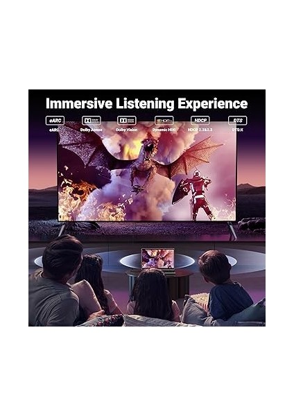 8k HDMI 2.1 Uzatma Kablosu Dişi Erkek HDMI Uzatma UHD Arc Desteği Ps5, Xbox One Vb.(0.5m) indirimleri