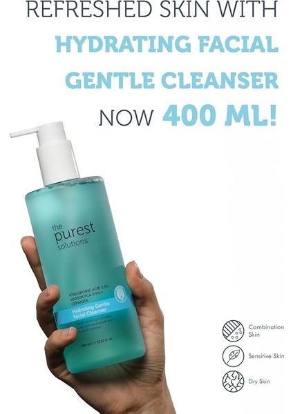 Purest Solutions Hydrating Gentle Facial Cleanser Temizleyici 400 ml modelleri