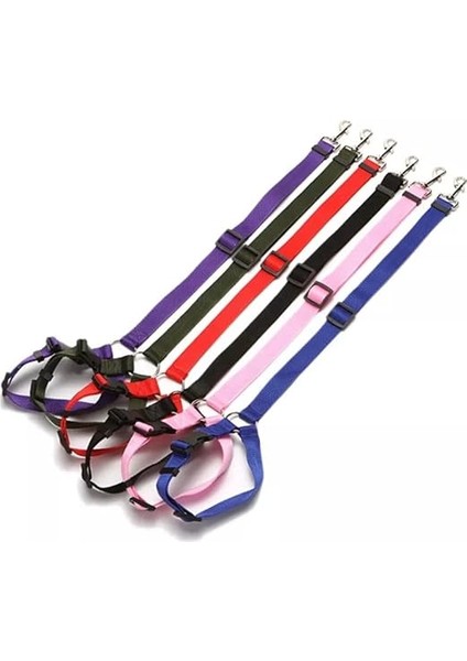 Köpek Emniyet Kemeri &amp; Gezdirme Tasması Tüm Araba Koltuk Başlığına Uyumlu Araba Seyahat Kemeri (Siyah) modelleri