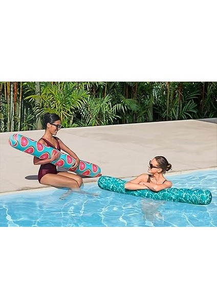 43734 Baskılı Kumaş Kaplı Şişirilebilir Tüp 152X15X15 fiyatları