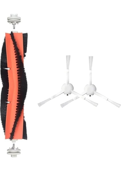 Vacuum Mop 1c/2c/dreame F9 Uyumlu Yedek Ana Fırça ve Yan Fırça-3 Parça