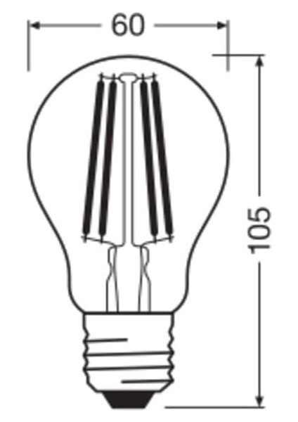 LED Flament 11W Sarı Işık E27 modelleri