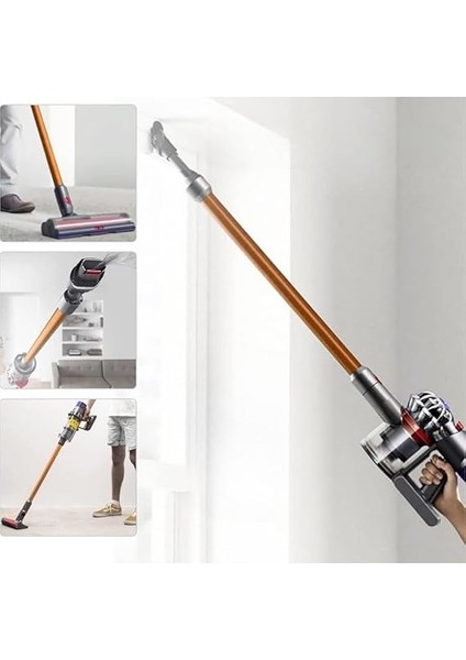 ile Uyumlu V8, V7, V10, V11 Şarjlı Dikey Süpürge Boru, Sarı indirimleri