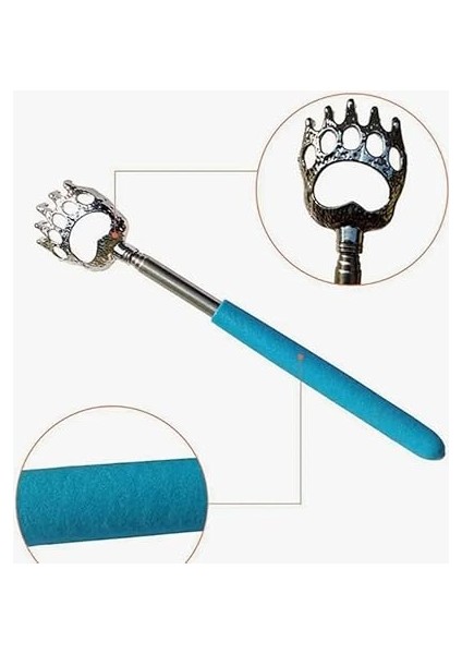 Pratik Kolay Teleskopik Metal Sırt Kaşıma Kaşağı Aleti Aparatı indirimleri