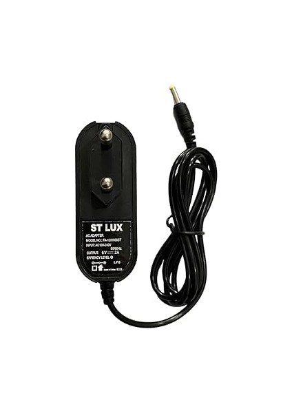 Adaptör 6V Tansiyon Aleti Adaptörü Omron Ile Uyumlu 6 Volt 4x1, 7 Soket Jack, Özsu Adaptör fiyatları