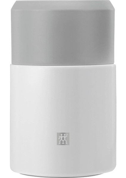 Thermo Yemek Kavanozu, Paslanmaz Çelik, Beyaz-Gri, 700 ml