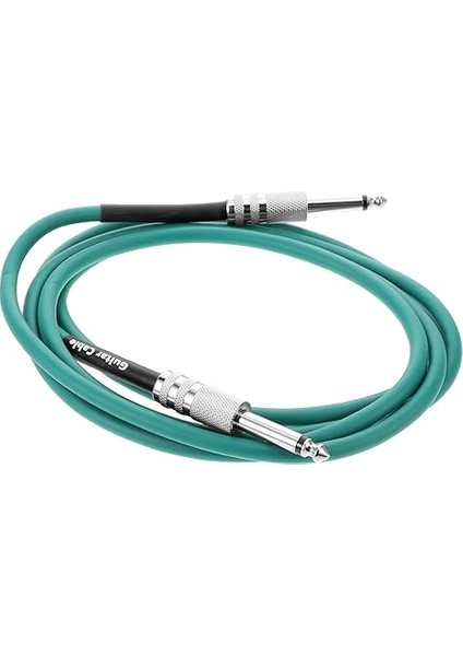 Elektro Gitar Ses Kablosu Gitar Kablosu Gitar Kabloları Amfi Kablosu Yama Kabloları Gitar Efektör Kablosu Video Kablosu Gitar Pedalı Kabloları Davul Kablosu Aliminyum Folyo Green