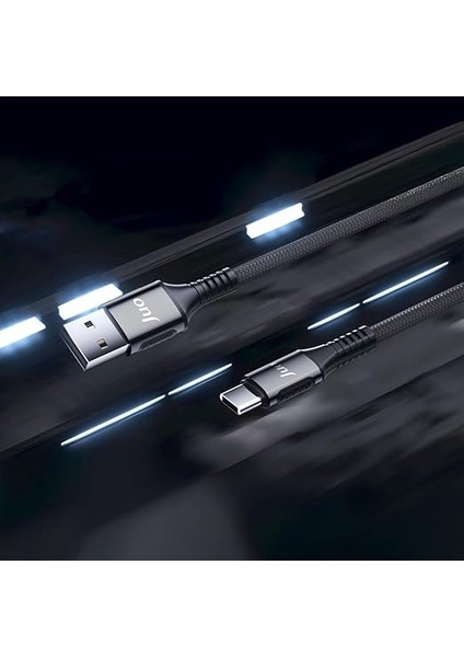 66W Usb-A To Type-C Örgülü Hızlı Şarj ve Data Kablosu 1 Metre modelleri