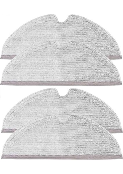 ile Uyumlu S5 Max, S6 Maxv/s6 Pure, Q7 Max/q7 Max+, Q8 Max/q8 Max+, Q5 Pro/q5 Pro+, Mop Paspas Yedek Parça Seti-4 Adet