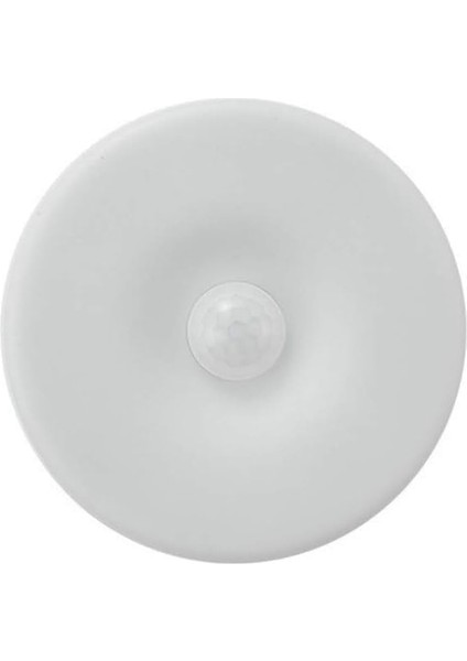 Hareket Sensörlü Dolap Lambası, Gece Lambası Duvar Lambası, USB Şarj Edilebilir LED Işık Akıllı Sensör Lambası, Dolap, Koridor Vb. Için Pille Çalışan Lamba (Beyaz Işık 1 Parça)