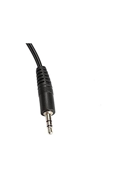 4227 3.5mm Stereo Erkek Dişi 2rca Tos Ses Kablo Çevirici Adaptör, Siyah indirimleri