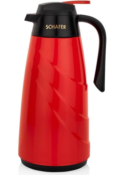 Kitchenhouse Mimoza 1,5 L Cam Termos-Kırmızı fiyatları