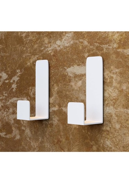 Beyaz 4lü Yapışkanlı Askılık Kapı Arkası Bornoz Askılığı Yapışkanlı Mutfak Banyo Askılığı Havlu Askılığı Elbise Askılığı 4'lü Set 3m Yapışkanlı Tasarım modelleri