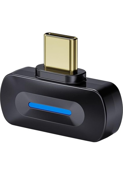 BT11 (Tip-C) Bluetooth 5.4 Verici Mobil/oyun Oynatıcı Kablosuz Kulaklıklar, Ldac/aptx Adaptif/düşük Gecikme (Siyah)