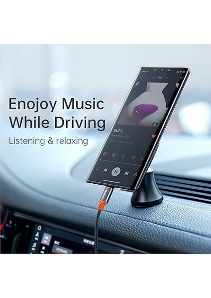 CA-0900 Spiralli Type-C To 3.5mm Aux Ses Kablosu 1.8m fiyatları