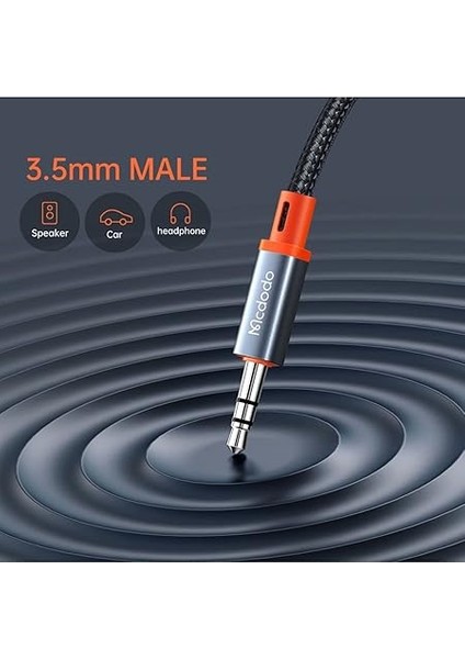 CA-0900 Spiralli Type-C To 3.5mm Aux Ses Kablosu 1.8m modelleri