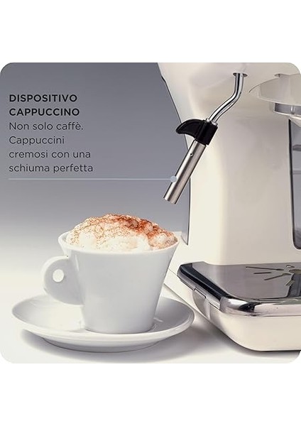 1389/14 Vintage Filtreli Espresso Makinesi, Süt Köpürtme Başlıklı, Yeşil, 900 W fırsatları