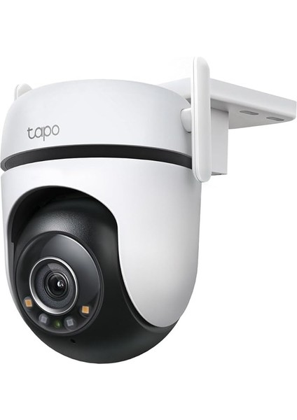 Tapo C520WS, 2k Qhd Dış Mekan Wi-Fi/ethernet Güvenlik Kamerası, Hareket Tespit/takibi, 360°, IP66 Su Geçirmez, Renkli Gece Görüşü, Çift Yönlü Ses, Bulut/yerel Depolama, Sesli ve Işıklı Alarm