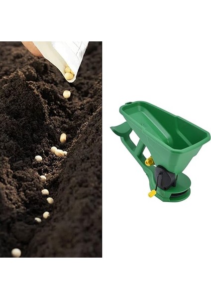 Elle Çalışan Yayıcı, Kullanışlı Serpme Makinesi, Bahçıvan El Tipi Tohum Serpme Makinesi 1,5 L 5 Vitesli Enerji Tasarruflu Taşınabilir Serpme Makinesi, Bahçeler, Çimler, Küçük Çiftlikler Için modelleri