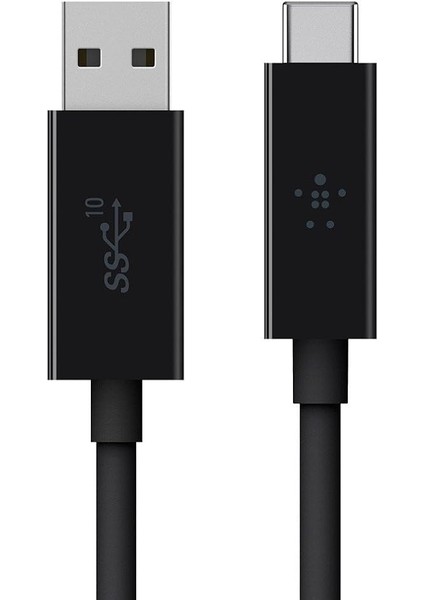 USB 3.1 Usb-C - Usb-A Kablosu, 0,9 M (Usb-If Sertifikalı, 10 Gbps, Ultra Hd 4k), Siyah fırsatları
