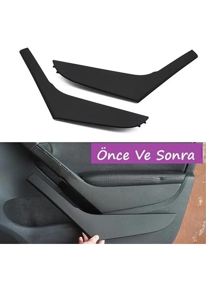 Golf 6 Ile Uyumlu (2009 &GT;2013) Ön Kapı ve Arka Iç Kapı Kolu Kaplaması. 4 Adet Takım. 5K4868040A 82V / 5k4 868 040A / 5K4868040 / 5K4868039A 82V / 5k4 868 039A / 5K4868039 modelleri