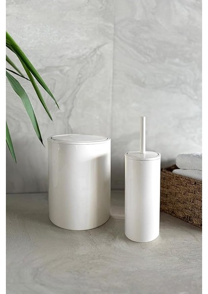 2li Banyo Seti-Beyaz