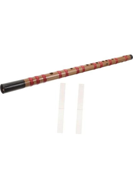 Bambu Flüt Dizi Geleneksel El Yapımı Çin Müzik Aleti Vintage Dizi (D Tuşu)