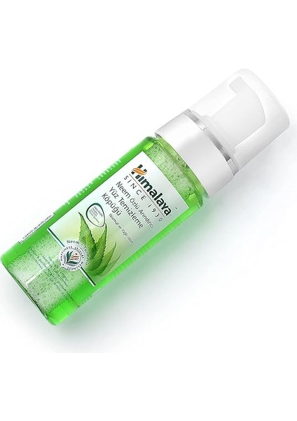 Since 1930 Arındırıcı Yüz Temizleme Köpüğü, Neem, Zerdeçal, Parabensiz, Normal ve Yağlı Ciltler, 150 ml modelleri