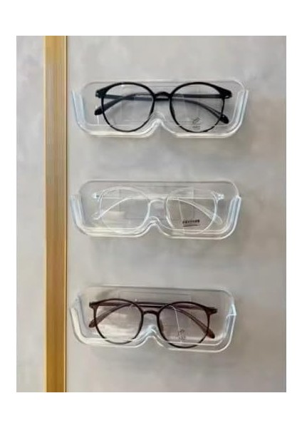 Şeffaf Gözlük Standı, Kendinden Yapışkanlı Gözlük Organizer Standı fiyatları