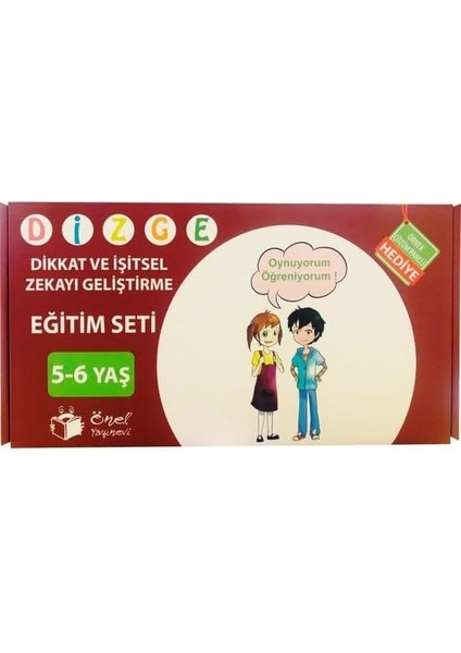 5-6 Yaş Seti - Karton Örnek Çözüm Paneli Hediyeli