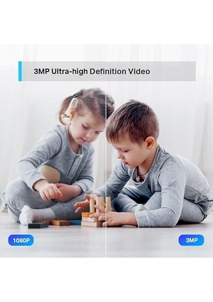 Tp-Link C210, 2k 3mp, Hareket Tespit ve Takibi, 360°, 9m Gece Görüşü, Çift Yönlü Sesli Iletişim, Sesli Alarm, Bulut/yerel Depolama, Bebek Ağlaması Tespiti, Iç Mekan Wi-Fi Güvenlik Kamerası indirimleri