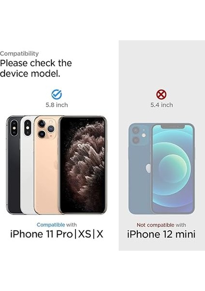 Glas.tr Ez Fit Slim Hd Cam Ekran Koruyucu iPhone 11 Pro ile Uyumlu/kolay Kurulum/maksimum Koruma modelleri