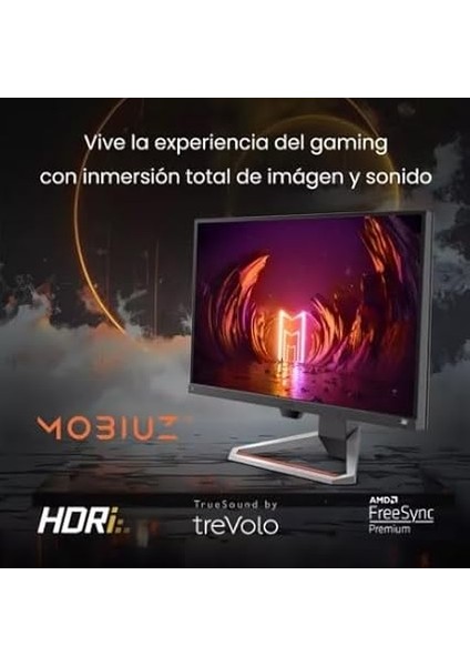 Mobiuz EX2710S, 27" Inç, Ips, Full Hd (1920 x 1080), 1ms Mprt, 165Hz, HDR10, Freesync Premium, Flicker-Free, Low Blue Light, Anti-Glare, Black Equalizer, Trevolo Dahili Hoparlör, Oyuncu Monitörü fiyatları