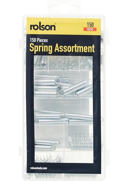 61298 150 Pc Spring Assortment,silver