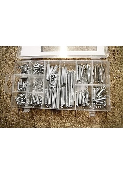 61298 150 Pc Spring Assortment,silver modelleri