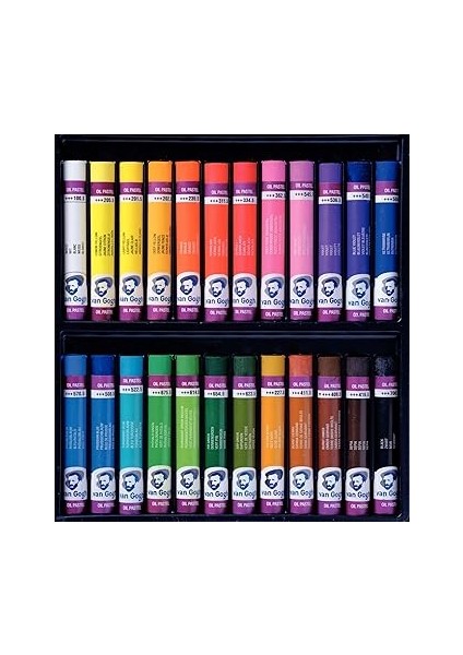 Gogh Yağlı Pastel 24 Renk Set modelleri