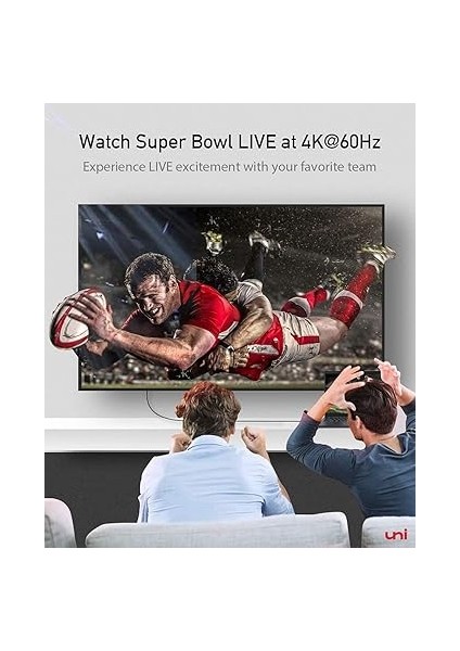 USB C - HDMI Kablosu 10FT/3M, [4K@60Hz] MacBook Pro, MacBook Air, iPad Pro, Xps Vb. ile USB Type-C - HDMI Naylon Kablo (Thunderbolt 3 Uyumlu). fırsatları