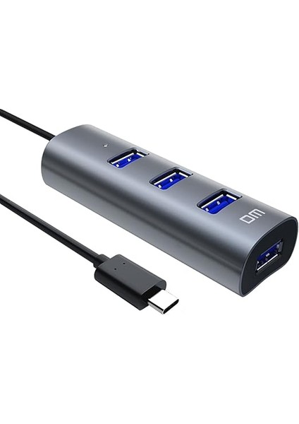 CHB010 Type-C To USB 3.0 4 Portlu Alüminyum Hub Çoklayıcı modelleri
