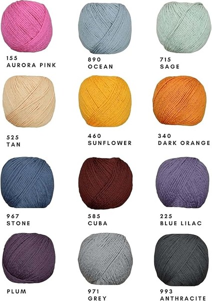 Pamuk Amigurumi Punch 50 gr El Örgü Ipi (Tan) fırsatları