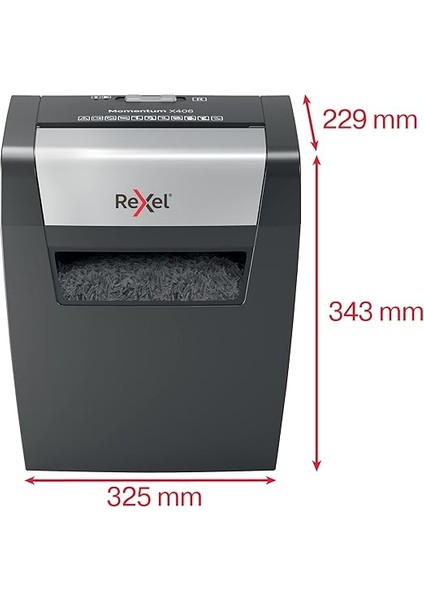 2104569EU Rexel Momentum Evrak Imha Makinesi X406 indirimleri