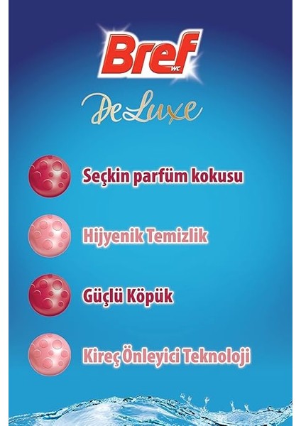 Wc Deluxe Manolya Duo Pack 2'li Premium Klozet Temizleme Topları, 1 x 2 Adet, Manolya 2 fırsatları