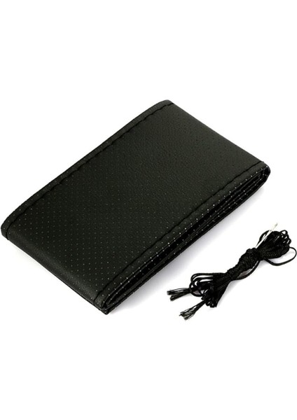 Marketing Deri Oto Direksiyon Kılıfı Dikişli Siyah Deri Oto ile Uyumlu fiyatları