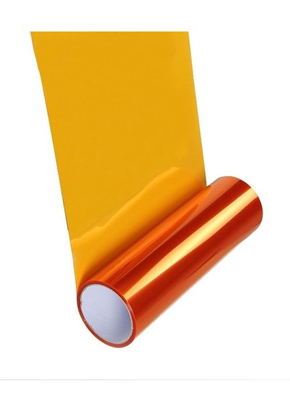 Far Folyosu Stop Folyo Far Filmi Far Kaplama 122X30CM Turuncu