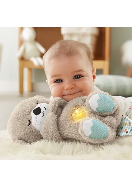 Uyku ve Oyun Arkadaşı Su Samuru Fisher-Price Uyku ve Oyun Arkadaşı Su Samuru, Müzikli Pelüş Bebek Oyuncağı FXC66 FXC66 fırsatları