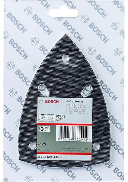 Pro Zımpara Plakası, Bosch Titreşimli Taşlama Makinesi Için (Klett, 100 x 150 Mm) fiyatları