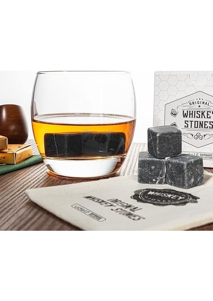 Premium Viski Soğutma Taşı - 12'li Viski Taşı fırsatları