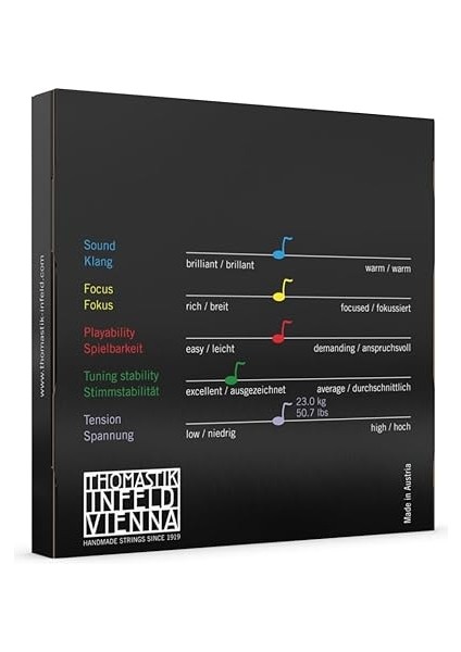 Infeld VIT100 Vision Titanium Solo Keman Teli modelleri