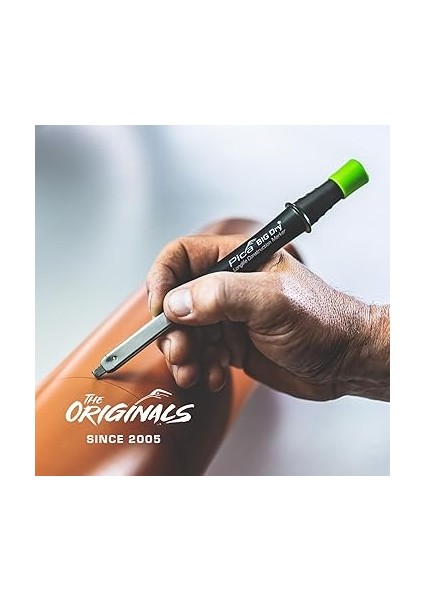 Derin Delik Işaretleme Kalemi Dry Longlife, Uzun Ömürlü Markör Kalemtıraş ve Tutma Klipsi, Özel Grafit Uç 2,8 Mm, Yeşil, Ürün No. 3030.0, 1 Adet (1'li Paket) modelleri