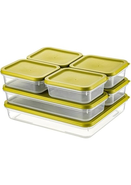 Home 4 Adet Buzdolabı Organizeri – Pp Plastik Şeffaf ve Ayarlanabilir Saklama Kabı, Gıdaları Taze Tutan Fresh Box, Çok Amaçlı,mikrodalga ve Bulaşık Makinesi Uyumlu (Yeşil, 1200 Ml) fiyatları