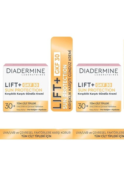 LIFT+GKF30 Kırışıklık Karşıtı Gündüz Kremi 50 Mlx 2ADET